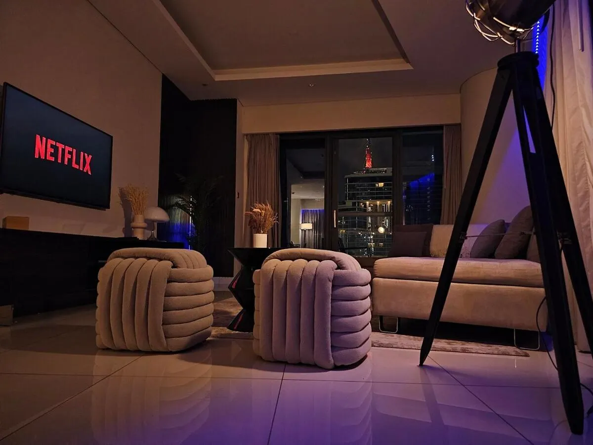Apartment New! Hollywooddxb Burj Khalifa View - 6Min To Dubai Mall
